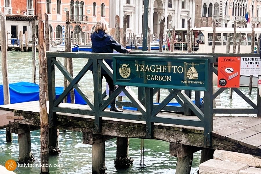 Picture of a traghetto station