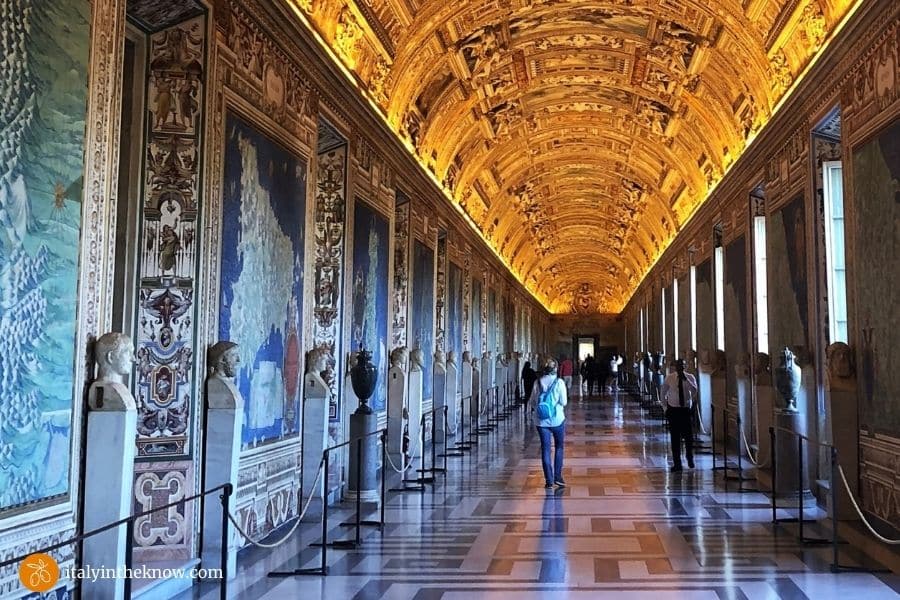 Picture of the Gallery of Maps at the Vatican Museums