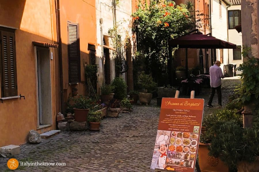 Arianna al Borghetto restaurant