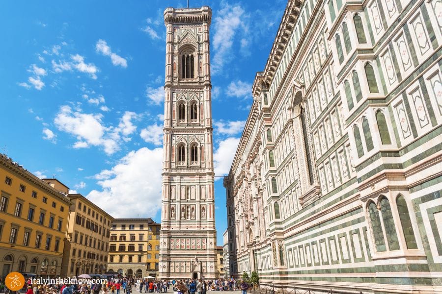 Giotto's Bell Tower at the Florence Duomo Complex