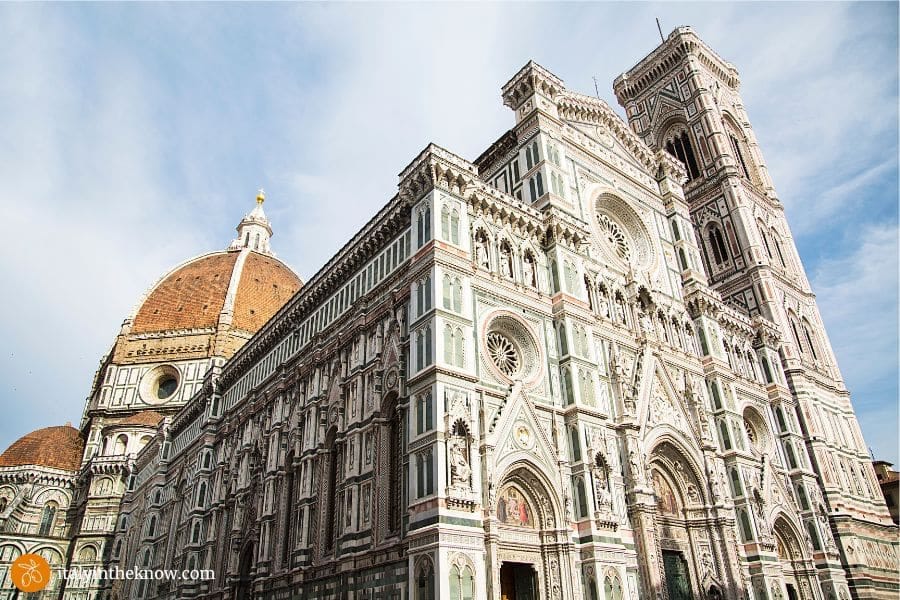 The Cathedral of St. Maria del Fiore and Brunelleschi's Dome at the Florence Duomo Complex