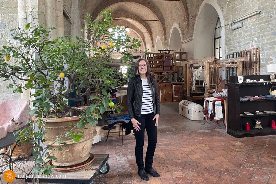 Interior of Giuditta Brozzetti Museum Atelier
