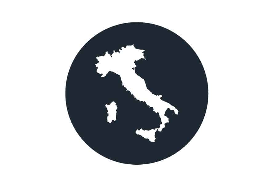 italy map icon