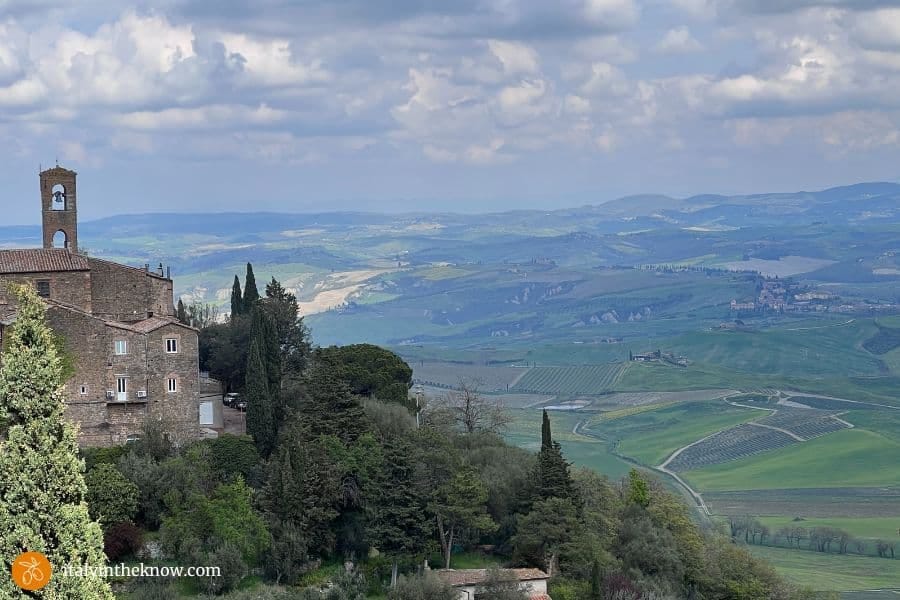 view of Val d'Orcia
